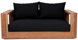 Tulum Water Resistant Fabric Upholstered Outdoor Patio Sofa