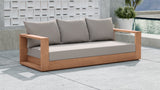 Tulum Water Resistant Fabric Upholstered Outdoor Patio Sofa