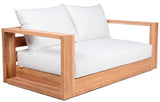 Tulum Water Resistant Fabric Upholstered Outdoor Patio Sofa