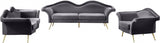 Lips Velvet Upholstered Chair