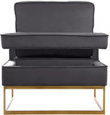 Noah Velvet Upholstered Accent Chair