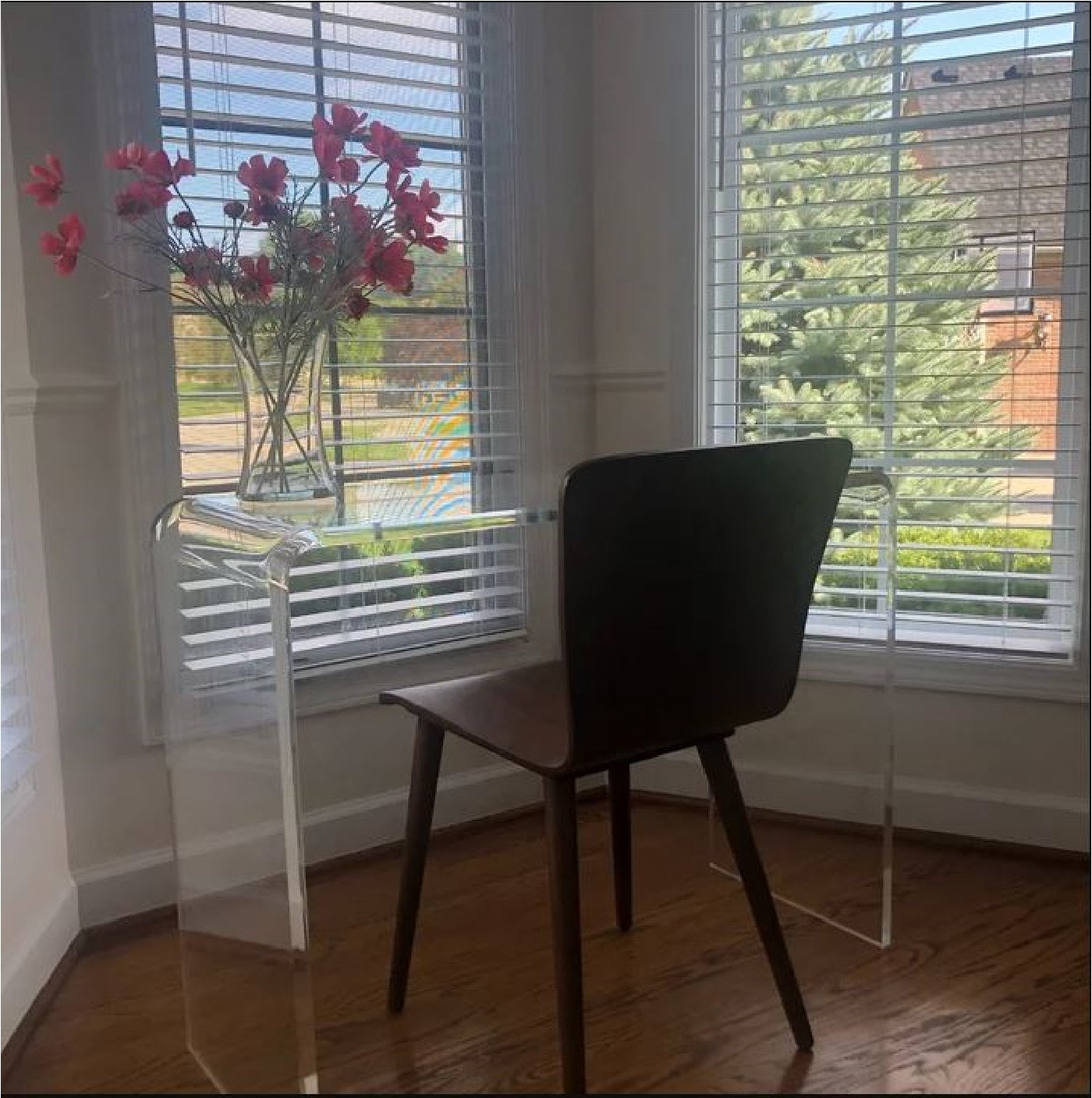 Acrylic Small Console Table