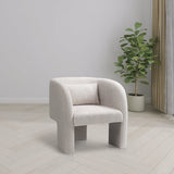 Sawyer Chenille Fabric Upholstered Accent Chair