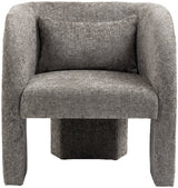 Sawyer Chenille Fabric Upholstered Accent Chair
