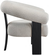Winston Boucle Fabric Upholstered Accent Chair