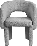 Emmet Boucle Fabric Upholstered Dining Chair / Accent Chair