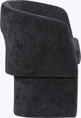 Emmet Chenille Fabric Upholstered Dining Chair / Accent Chair