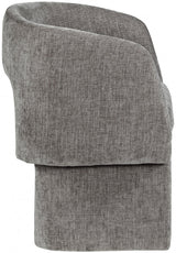 Emmet Chenille Fabric Upholstered Dining Chair / Accent Chair