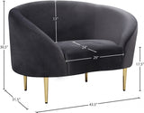 Ritz Velvet Upholstered Chair