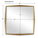 On Point Square Mirror