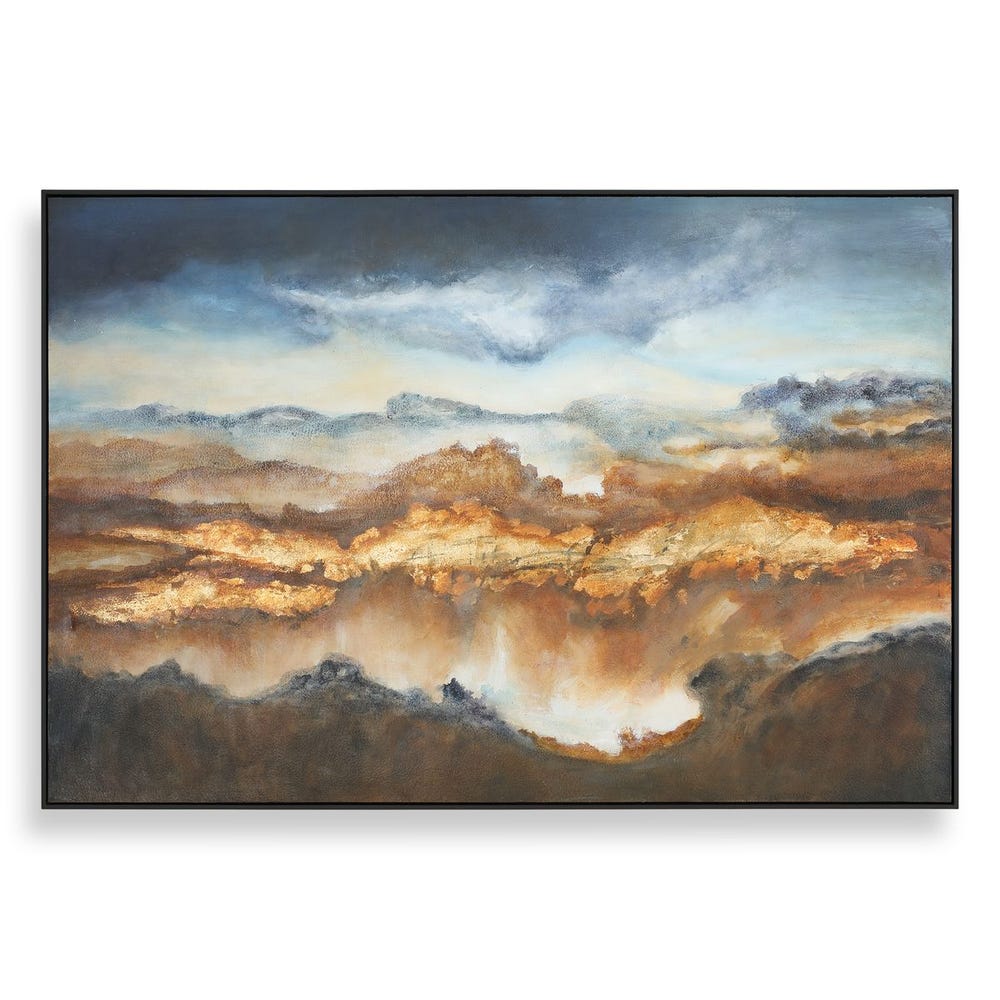 Valley Of Light Hand Painted Canvas