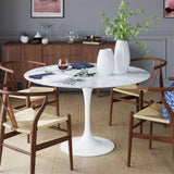Marble Tulip Dining (35" Dia)
