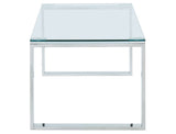 Zevon Coffee Table in Silver