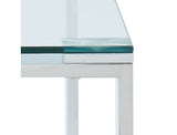 Zevon Coffee Table in Silver