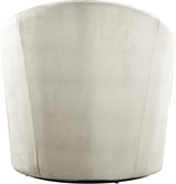 Alessio Velvet Upholstered Swivel Accent Chair
