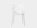 Interlaced Back Stacking Chair