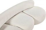 Venti Boucle Fabric Sofa