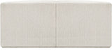Ollie Boucle Fabric Two-Seater Sofa with Armrest