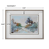 Morning Lake Framed Print