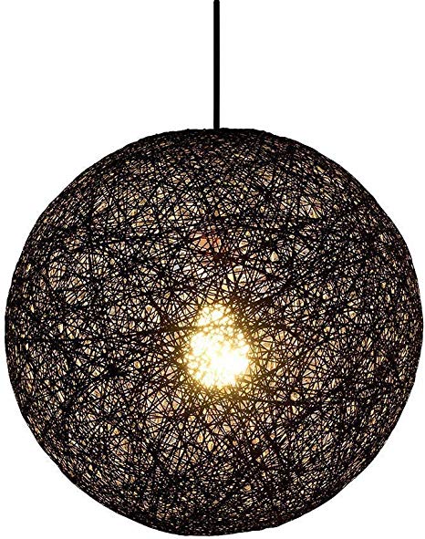 Rope Pendant Lamp (12" Dia)