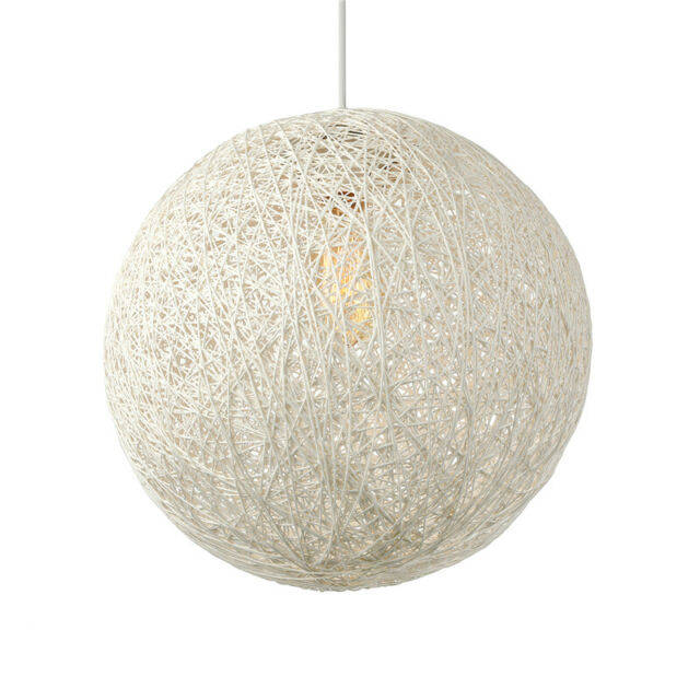 Rope Pendant Lamp (12" Dia)