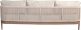 Maui Water Resistant Fabric Upholstered Outdoor Patio Sofa