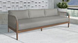 Maui Water Resistant Fabric Upholstered Outdoor Patio Sofa