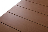 Maui 108" Aluminum Outdoor Patio Dining Table