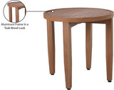 Maui Aluminum Outdoor Patio End Table
