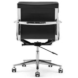 TAN Eames Modern Ribbed Office Chair (Low Back)