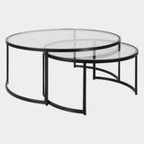 Rhea Nesting Coffee Tables, S/2