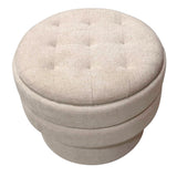Kepler Round Storage Ottoman