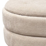Kepler Round Storage Ottoman