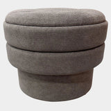 Kepler Round Storage Ottoman