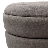 Kepler Round Storage Ottoman