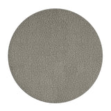 Novar Round Swivel Ottoman in Warm Grey Boucle