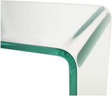 Waterfall Glass Extra Large Console