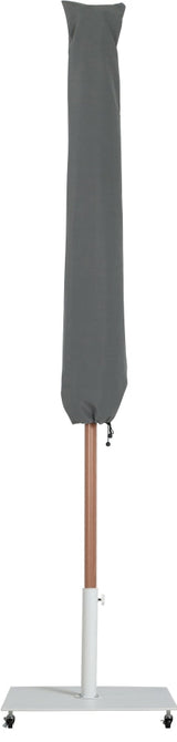 Fiji Water Resistant Fabric And Aluminum Patio Umbrella With Base Set