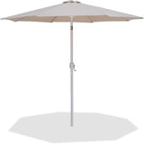 Fiji Water Resistant Fabric And Aluminum Patio Umbrella