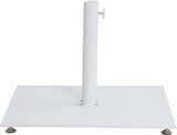 Fiji Water Resistant Fabric And Aluminum Patio Umbrella With Base Set