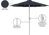 Fiji Water Resistant Fabric And Aluminum Patio Umbrella