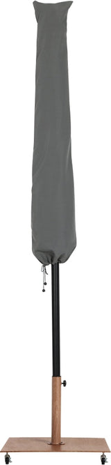 Fiji Water Resistant Fabric And Aluminum Patio Umbrella With Base Set