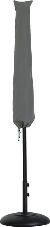 Fiji Water Resistant Fabric And Aluminum Patio Umbrella With Base Set