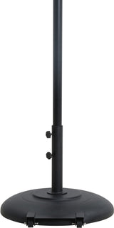 Fiji Water Resistant Fabric And Aluminum Patio Umbrella With Base Set