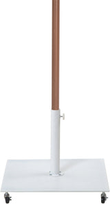 Amalfi Water Resistant Fabric And Aluminum Patio Umbrella With Base Set