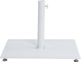 Amalfi Water Resistant Fabric And Aluminum Patio Umbrella With Base Set