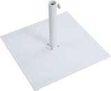 Amalfi Water Resistant Fabric And Aluminum Patio Umbrella With Base Set