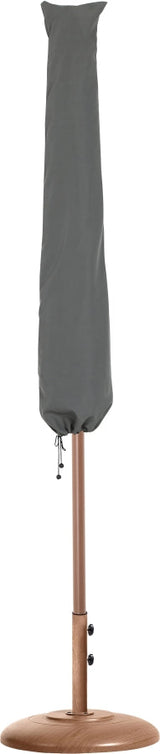 Amalfi Water Resistant Fabric And Aluminum Patio Umbrella With Base Set