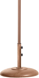 Amalfi Water Resistant Fabric And Aluminum Patio Umbrella With Base Set