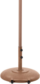 Amalfi Water Resistant Fabric And Aluminum Patio Umbrella With Base Set